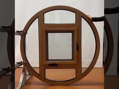 Đơn lẻ Double triple Glass nhôm Round Window Round Upvc cửa sổ mở